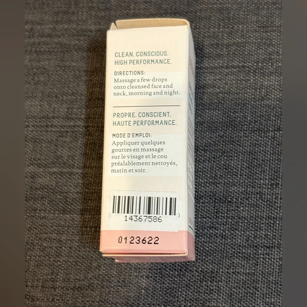 Biossance Squalane + Vitamin C Rose Oil Travel Size New in Box